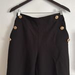 ZARA  High Rise Trousers Gold Hardware EUC Photo 1