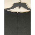 WIHOLL Long Sleeve Women Dress Boat Neck Zip Back Mini Bodycon Fitted Black XL Photo 2