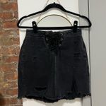 Boutique Black Denim Skirt Photo 0