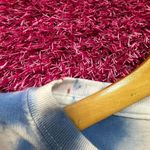 The Rolling Stones Hot Lips Tie Dye Blue Oversized T-Shirt Size Large Photo 4