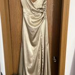 Birdy Grey Shiny Satin Cathrine Dress Photo 3