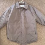 Calvin Klein Grey Bomber Racer Collar Jacket Photo 0