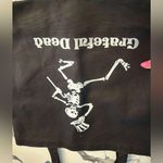Grateful Dead  Black Tote Bag NWT Photo 1