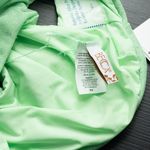 Becca - Glimmer One-Shoulder One Piece Swimsuit in Sparkling Lime Green Photo 8