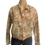 Liz Claiborne Vintage Liz Wear | Floral Denim Jacket C25 Photo 1