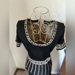 Jealous Tomato black and tan short sleeve dress size S Photo 7