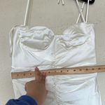 House Of CB HOUSE‎ OF CB 'Nanoushka' Ivory Satin Midi Dress NWOT size M Photo 10