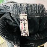 Free People Washed Black Thermal Leggings Photo 10