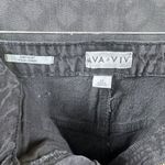 Ava & Viv  Women’s Black Cargo Slim Denim Skirt Size 22 Photo 5