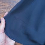 Adrianna Papell • black georgette maxi skirt a line flowy formal floor length Photo 7