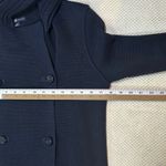 Gap  Knit Pea‎ Coat Jacket Double Breasted Shawl Collar Cotton Womens Small Photo 6