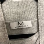 Magaschoni  Grey Wool Blend MockNeck Sweater Size Small Photo 9