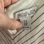 Rachel Zoe White and Black Striped Jumpsuit Photo 2