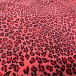 Vintage 90s Allison Taylor Barbie Pink Cheetah Animal Print Silk Jacket Size L Photo 3
