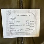 Kendall + Kylie  Bomber Jacket Khaki Green Babe Patches Zip Front Women's SZ M Photo 11