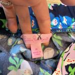 Lilly Pulitzer  Abella Skirt Navy Pink Floral Ruffle Fit and Flare Skirt Size M Photo 2