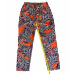 Ralph Lauren  Paisley Print Cropped Pants Size 2 Photo 4