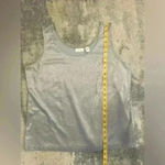 Chico's Women’s Silver Chico’s Sleeveless Blouse Photo 5