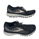 Brooks  Ghost 13 Running Shoes Women's 7 Black Gray Mesh Cushion Neutral Sneaker Photo 7