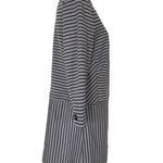 CAbi  Women Long Coat Strip Grey Black Size S Photo 3