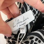 L'Academie  Revolve B&W Animal Printed Slip Maxi Dress  Photo 8