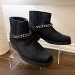 NEW HARLEY DAVISON WOMEN'S KORSEN CHAIN ANKLE
BOOT size 7.5 Black Photo 2