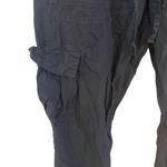 Aerie  medium black cargo draw string pants see pictures for flaws Photo 6