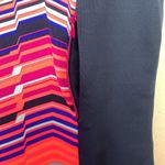 Title Nine womens large dress Gidget 2.0 stripe athletic swim cover blue pink ch Photo 6