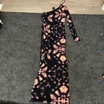 International concepts inc tie dye one shoulder maxi dress belted Photo 3