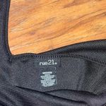 Rue 21 Black top bodysuit cut out sleeveless tank shirt woman’s medium Photo 4