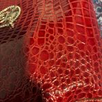 Kathy Van Zeeland Croco PVC Designer Handbag Carry On Luggage Photo 9