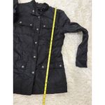 DKNY  Active Black Nylon Utility Jacket Women's Collared Lightweight‎ Coat Photo 5