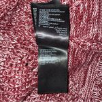 H&M Women's Large  Long Sleeve Maroon Knit Crochet Pullover Sweater Photo 5