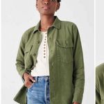 Faherty ππ Savannah Cotton Overshirt Jacket~ Fatigue Green XS NWT Photo 8