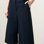 3.1 Phillip Lim Wool Culottes Navy Blue 8 Photo 0