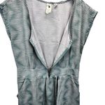 Needle & Thread Dress Green Size M Anthro Zipper Front Knee Length Pockets Photo 6