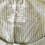 Arizona Jeans Arizona Jean co Sage Green Scroop Neck Fitted Short Sleeve Henly Shirt Large Photo 2