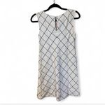 Anthropologie  Maeve Blue window pane Plaid Dress Sz 4 Photo 1