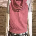 PINK - Victoria's Secret Victoria’s Secret pink sweatshirt size XS tri colored hoodie pink vs top zip up‌ Photo 4