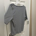 Faherty  Freestyle RIb Knit Top In Navy Desi Stripe size XXL Photo 11