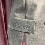 Sag Harbor vintage front button collared blazer blouse Photo 2