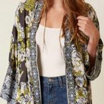 Free People Floral Bomber Zip Front Jacket Photo 0