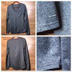 Danskin Size Medium Long Sleeve V-Neck Dri-More Athletic Top Photo 1