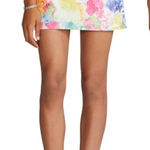 Polo Ralph Lauren Golf Stretch Pull On Skort Skirt‎ Watercolor Floral Tie Dye M Pink Size M Photo 0
