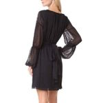 Club Monaco  black Jowdie polka dot wrap dress size 6 Photo 1