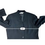 Harvé Benard Harve Benard Black Wool Blend Tailored One Button Blazer 14 Business Winter Photo 7