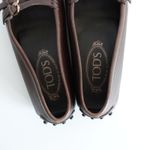 Tod's Brown Double Buckle Mary Jane Flats Driver Loafer Size 5 Photo 9
