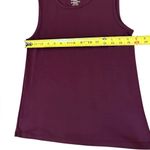 LL Bean Supima Cotton Cardigan and Tank Top Set Deep Purple Womens Medium Small Photo 12