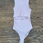 Princess Polly  Pink Cutout Bodysuit Photo 1