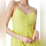 Alice + Olivia Fae Spaghetti Strap Eyelet Mini Dress - Size 0 Photo 2